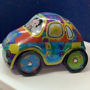 Vintage Betty Boop rolling Volkswagon